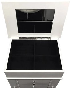 Dulap bijuterii, alb