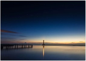 Tablou - Far în zare (70x50 cm)