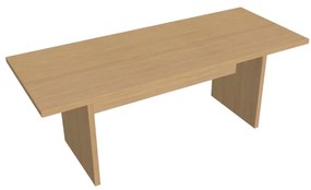 Masă de conferință Verno 200 x 80 cm, stejar deschis