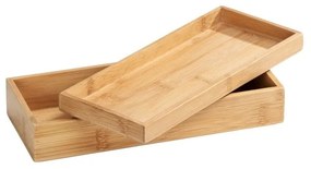 Cutie din bambus cu tăviță Wenko Terra