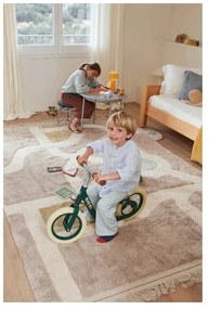 Covor de joacă pentru copii gri din bumbac 120x170 cm Eco-City – Lorena Canals