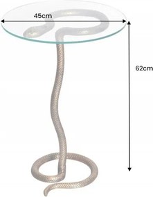 Masuta auxiliara design unicat Wildlife Snake 60cm