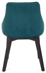 Scaun Toledo 3 velvet verde inchis/Karo4/Monolith 37