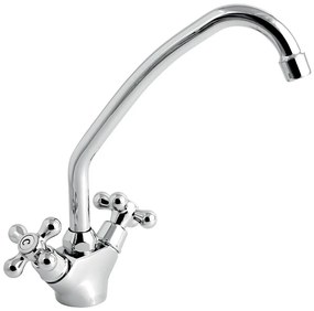 Baterie pentru chiuvetă Novaservis TITANIA RETRO, crom lucios