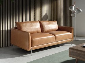 Canapea 3 locuri eleganta, design LUX Buffalo brown