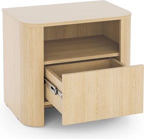 Noptieră Sorrenti 58 cm - stejar Vicenza