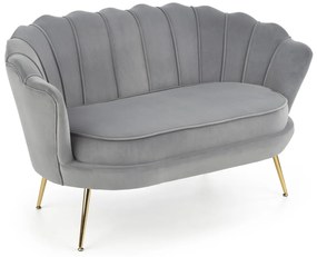 Canapea fixa Amorinito XL velvet gri