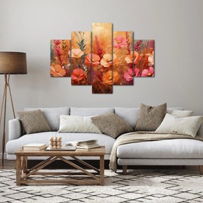 Tablou - Flori de pajiște, pictură (150x105 cm)