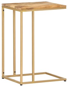 vidaXL Masă laterală, 35x45x65 cm, lemn masiv de mango
