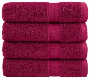 vidaXL Prosoape de mâini premium SOLUND 4 buc 50x100cm 600gsm