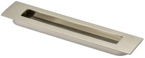 Manere ingropate pentru mobilier model UZ-E6 (Finisaj: Crom lucios, Distanta dintre gauri: 160 mm)
