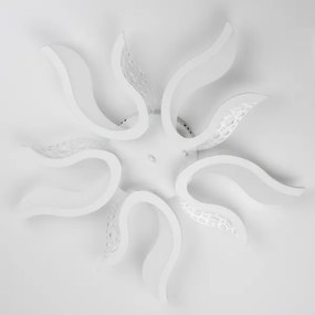 Lustră LED dimabilă aplicată Brilagi TWIST LED/65W/230V 3000-6500K alb + telecomandă