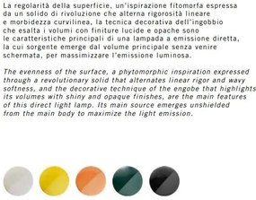 Pendul ceramic design italian realizat manual BELLOTA D.24cm