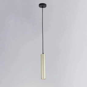 Pendul din aluminiu canelat Anna auriu