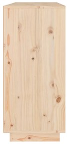 Servanta, 110x34x75 cm, lemn masiv de pin 1, Maro