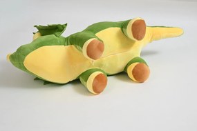 DINOZAUR de plus cu paturica cocolino in interior, verde