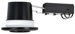 Spot incastrabil pentru baie IP44 Umberto Black