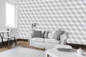 Fototapet - Mozaic - 3D alb (152,5x104 cm), în 8 de alte dimensiuni noi