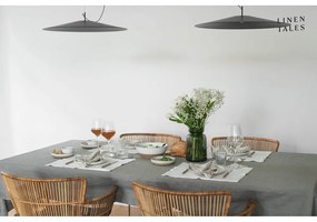 Față de masă din in 140x300 cm Khaki – Linen Tales