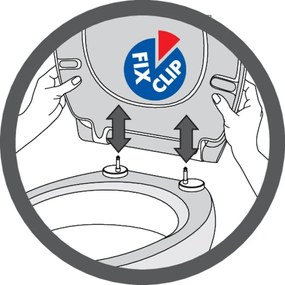 Capac WC 37 x 44,5 cm Easy-Close (cu închidere automată) Ostuni – Wenko