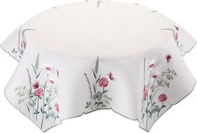 decoDoma Față de masă brodată FLORI ROZ 85 x 85 cm