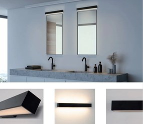 Aplica LED pentru baie ambientala design liniar Shanae