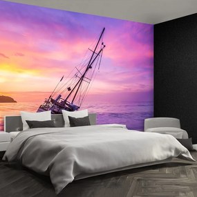 Fototapet Boat Beach
