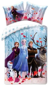 Disney Regatul de gheață Leaf set de lenjerie de pat 140×200cm, 70×90 cm