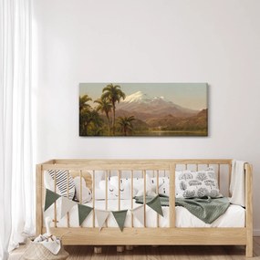 Tablou - Frederic Edwin Church, Tamaca Palms, reproducere (120x50 cm)