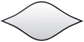 ​Oglinda Obika neagra 42x89 cm​