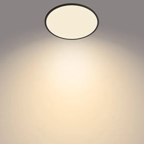 Corp de iluminat LED pentru baie dimabil SUPERSLIM LED/15W/230V IP54 negru Philips