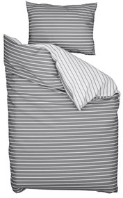Lenjerie de pat din bumbac Caprivi gri nasture Dimensiune lenjerie de pat: 70 x 90 cm | 140 x 220 cm