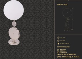 Veioza design clasic realizata manual DIMARO