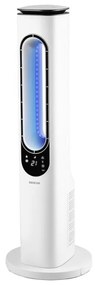 Ventilator turn fără palete Sencor 50W/230V alb + telecomandă
