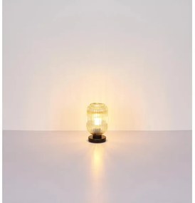 Lampă de masă Globo 15469TA NORMY 1xE27/40W/230V maro
