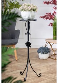 Suport de flori 95x39 cm negru