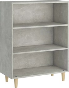 vidaXL Măsuță de cafea, gri beton, 69,5x32,5x90 cm, lemn prelucrat