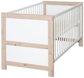 Pătuț alb/în culoare naturală 70x140 cm Malo – Roba