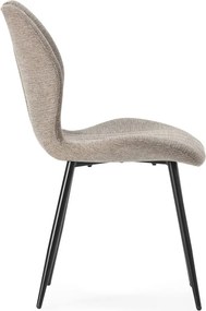 Scaune de dining maro deschis 4 buc. Muli – Marckeric