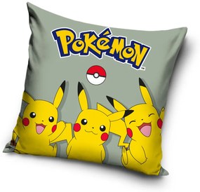 Pokémon Triple Sparkle Husă de pernă 40x40 cm Catifea