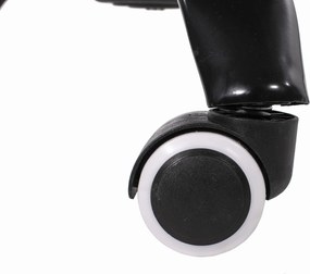 OFERTA Scaun de birou AVOLA gri-alb din piele ecologica clasa a II-a