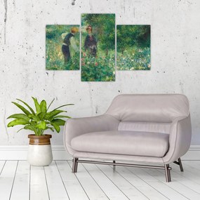 Tablou - Auguste Renoir, Picking Flowers, reproducere (90x60 cm)