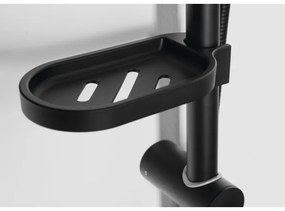 Set de duș Aqualine KERA negru mat