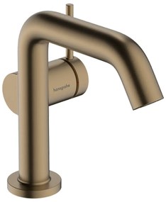 Baterie lavoar Hansgrohe Tecturis S 110 Fine CoolStart EcoSmart+ bronz periat