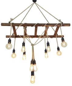 Lustră pe cablu MERDIVEN 12xE27/40W/230V