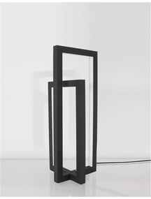 Veioza LED, lampa de masa design modern ZESIRO negru