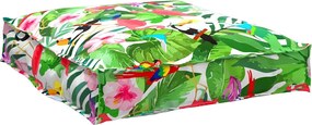 vidaXL Pernă Floral Multicolour 70 x 70 x 12 cm Material Oxford