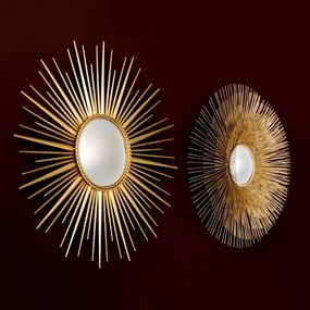 Oglinda decorativa LUX diametru 96cm, Helios 110329 HZ