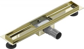 Mexen Flat corp pentru sifon de scurgere lineară 60 cm, auriu - 1515060