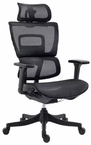 Scaun de birou Caricia, negru